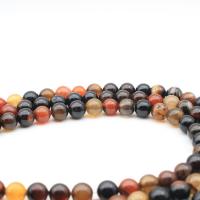 Natural Miracle Agate Beads Round polished DIY Sold By Strand