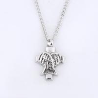 Cremation Jewelry Ashes Urn Necklace Zinc Alloy Wing Shape plated fashion jewelry & for woman nickel lead & cadmium free Sold By PC