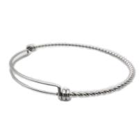 Cruach dhosmálta Bangle, snasta, Inchoigeartaithe & unisex, 1.50x60mm, 20ríomhairí pearsanta/Lot, Díolta De réir Lot