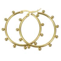 Cruach dhosmálta Lever Back Earring, plátáilte, jewelry faisin & do bhean, óir, 40x39mm, Díolta De réir Péire