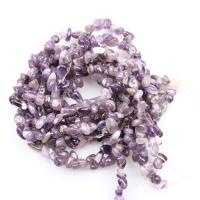 Contas de ametista naturais, Irregular, polido, DIY, roxo, 5x9mm, 50PCs/Strand, vendido por Strand