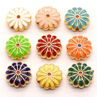 Cloisonne Beads Zinc Alloy with enamel fashion jewelry & DIY 12mm Sold By PC