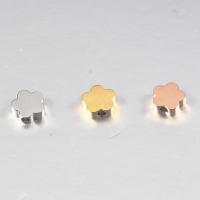 Ruostumaton teräs Helmet, Luumu kukkii, päällystetty, tee-se-itse, enemmän värejä valinta, 8x3mm, Reikä:N. 2mm, 10PC/erä, Myymät erä