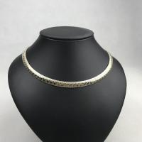 Collar halskæde, Stainless Steel, forgyldt, forskellig størrelse for valg & for kvinde, flere farver til valg, Solgt af Strand