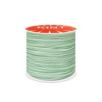 Fashion Cord smykker, Polypropylen Nylon, forgyldt, Åndbar, flere farver til valg, 0.80mm, 300m/Spool, Solgt af Spool