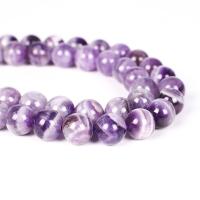 Natuurlijke Amethyst kralen, Amethist, mode sieraden & DIY & verschillende grootte voor keus, purper, Verkocht door Strand