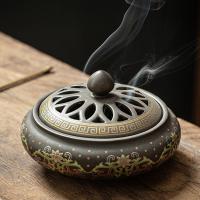 Traditional Ceramic Inserted Burner Incense Seat Porcelain Sold By PC