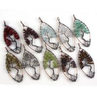 Gemstone Pendants Jewelry plated & Unisex 0c45cm+5cm Sold By PC