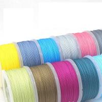 Módní Cord šperky, Nylon Polypropylen, tvrdé nošení & módní šperky & DIY, více barev na výběr, 0.80mm, 65m/spool, Prodáno By spool