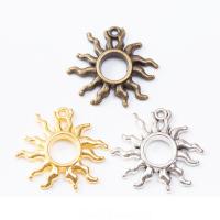 Zinc Alloy Pendants Sun plated DIY nickel lead & cadmium free Sold By PC