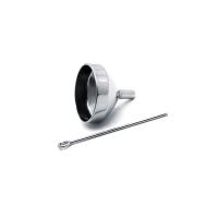 acciaio inox Imbuto, placcato, DIY, 15x16mm, Venduto da PC