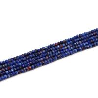 Lapis lazuli perle, Lazulit, Računaljka, uglađen, možete DIY & faceted, plav, nikal, olovo i kadmij besplatno, 2x4mm, Prodano By Strand