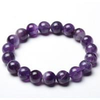 Amethyst Armband, rund, Modeschmuck & unisex & verschiedene Größen vorhanden, violett, 19CM, verkauft von Strang