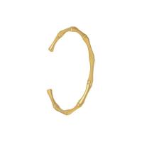 Zinc Alloy Cuff Bangle, guldfarve belagt, Justerbar & for kvinde, Solgt af PC