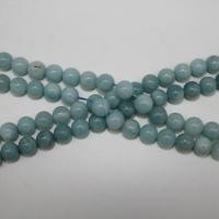 Natural Amazonite Beads ​Amazonite​ Round polished DIY blue Sold By Strand