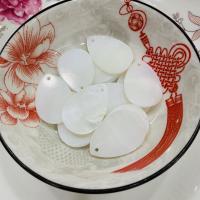 Natural White Shell Pendler, du kan DIY, hvid, Solgt af PC