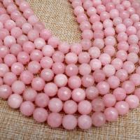 Perles en jade, blanc de jade, Rond, poli, DIY & normes différentes pour le choix, blanc, Vendu par brin