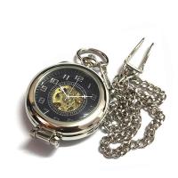 Fashion Pocket Watch, Cink ötvözet, -val Műanyag, galvanizált, vízálló & az ember & luminated, több színt a választás, 47x16mm, Által értékesített PC