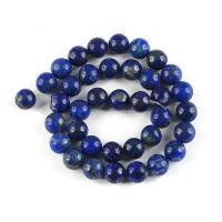 Natural Lapis Lazuli Beads Round polished DIY lapis lazuli Sold By Strand