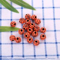 Akril nakit Beads, Košarka, pozlaćen, možete DIY, više boja za izbor, 12mm, Prodano By Torba