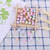 アクリルメッキビーズ, アクリル, ラウンド形, DIY & エナメル, 無色, 8mm, 売り手 バッグ