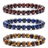 Gemstone Bracciali, Pietra naturale, Cerchio, gioielli di moda & unisex, nessuno, 180x8mm, Venduto da filo