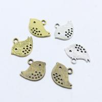 Zinklegering Animal Hangers, Zinc Alloy, plated, mode sieraden & DIY, meer kleuren voor de keuze, 12x15mm, Verkocht door PC