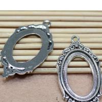 Zinc Alloy Pendant Cabochon Setting plated fashion jewelry & DIY Sold By PC