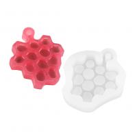 Set di stampe epossidici fai da te, silicone, placcato, Sostenibile, 43x38x7mm, 10PC/lotto, Venduto da lotto