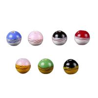 Handgewickelte Perlen, Lampwork, plattiert, Modeschmuck & DIY, keine, 12mm, verkauft von PC