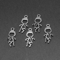 Stainless Steel Pendants silver color plated Sold By PC