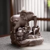 
Backflow Weihrauchbrenner Weihrauchkegel Sticks Holder Home Decor, Porzellan, Elephant, für Zuhause und Büro & nachhaltiges, 116x126mm, verkauft von PC