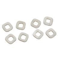 Shell Halsband, polerad, DIY, vit, 20mm, Innerdiameter:Ca 10mm, Säljs av PC