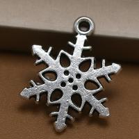 Pendentifs en alliage de zinc, Placage, DIY, argent, 19*15mm, Vendu par PC