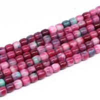 Gemstone smykker perler, Turmalin, Drum, du kan DIY & forskellig størrelse for valg, fuchsia, Solgt af Strand