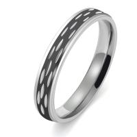 Titanstahl Fingerring, plattiert, Modeschmuck & für den Menschen, keine, 4mm, verkauft von PC