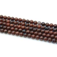 Natural Mahogany Obsidian Beads Round polished DIY Sold By Strand