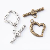 Zinc Alloy Toggle sluiting, plated, mode sieraden & DIY & verschillende stijlen voor de keuze, meer kleuren voor de keuze, Verkocht door PC