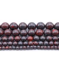 Natural Jasper Brecciated Beads Round polished DIY Sold By Strand