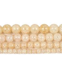 Round Crystal Beads polished DIY Sun Sold By Strand