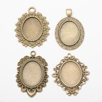 Zinc Alloy Pendant Cabochon Setting plated fashion jewelry & DIY Sold By PC