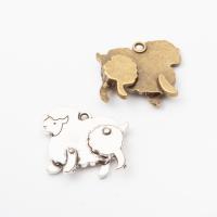 Zinc Alloy Animal Pendants plated fashion jewelry & DIY Sold By PC