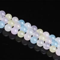 Morganite Beads Round polished DIY multi-colored Sold By Strand