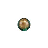 Goldsand Lampwork Perlen, plattiert, Modeschmuck & DIY, keine, 12x12mm, verkauft von PC