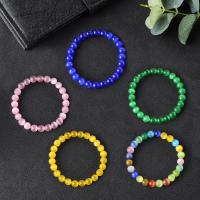 Pulseras de ojos de gatos, Ojo de gato, chapado, Joyería & diverso tamaño para la opción, más colores para la opción, 170mm, Vendido por Sarta