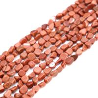 gemstone Chips, Goldstone, Uregelmæssig, poleret, du kan DIY, 6x9mm, Solgt af Strand