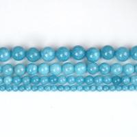 Ädelsten Bead, Rund, DIY, Såld Per Ca 15 inch Strand