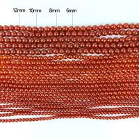 Φυσικά Χάντρες Red Agate, Φυσική πέτρα, Γύρος, Sold Με Strand