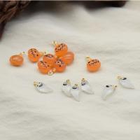 Nieuwe Hot Halloween sieraden en Decor, Hars, meer kleuren voor de keuze, 10x15mm, Verkocht door PC