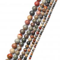 Ocean Agate Beads Round polished DIY Sold By Strand